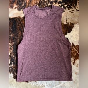 Lululemon Metal Vent Tech 2.0 Sleeveless Shirt - Men’s Large Burgundy
